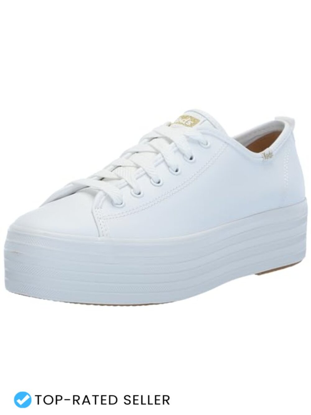 Keds Triple Up Leather Platform Sneakers Women's Lace Up Light Up Casual Shoes